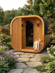 Sauna BOX LAM 200 x 250 cm s předsíní