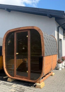 Sauna BOX PROSKLENÝ 200 x 200 cm