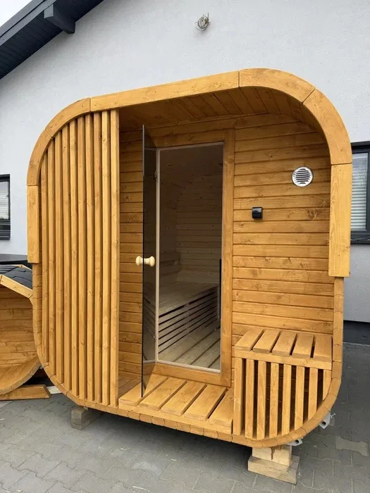 Sauna BOX LAM 200 x 250 cm s předsíní