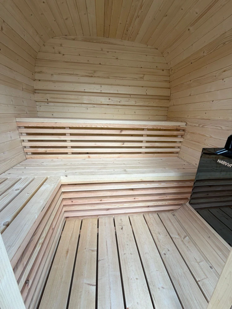 Sauna BOX PROSKLENÝ 200 x 200 cm