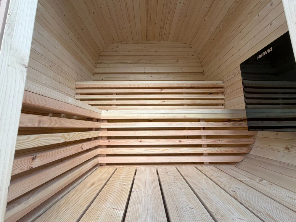 Sauna BOX PROSKLENÝ 200 x 200 cm